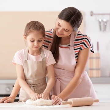 Una torta con mamma